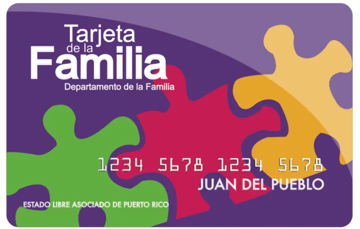 La Tarjeta de la Familia del Departamento de la Familia de Puerto Rico